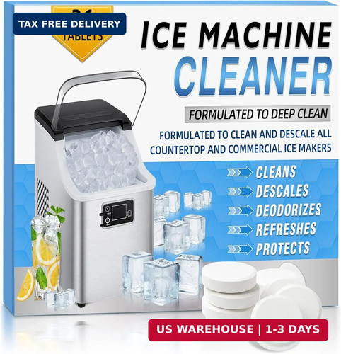 Ice machine cleaner tablets - ice,