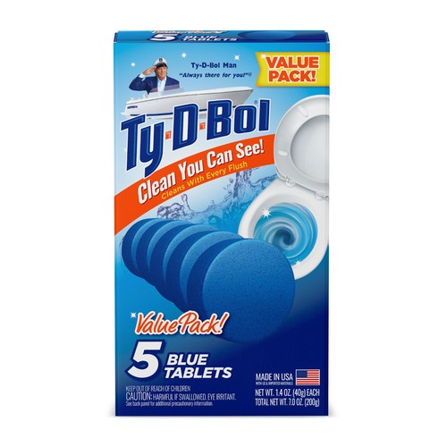 Bol blue toilet bowl - ty-d-bol,