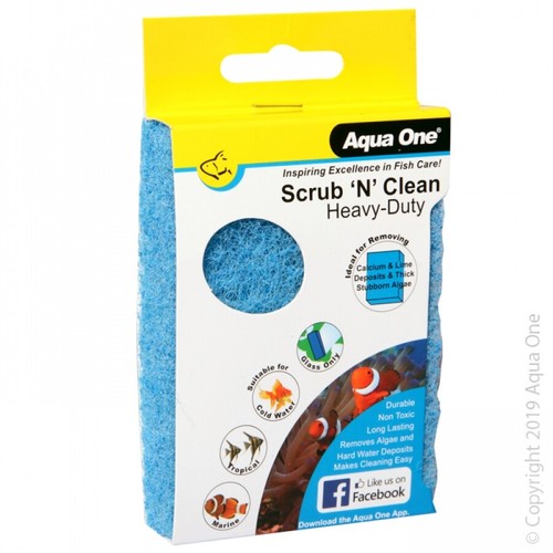 Aqua one scrub - scrub, algae