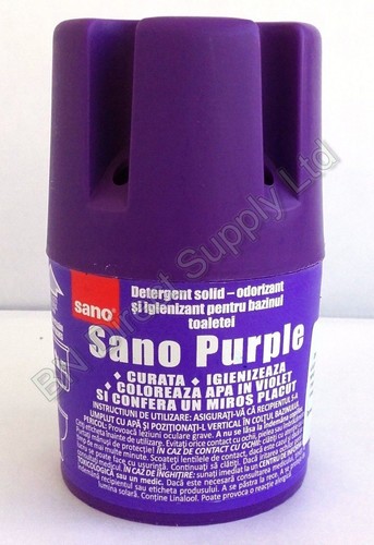 Sano purple water toilet - water,