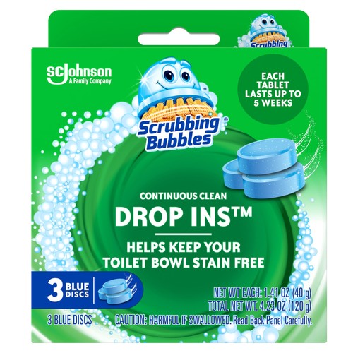 Scrubbing bubbles continuous - bubbles,