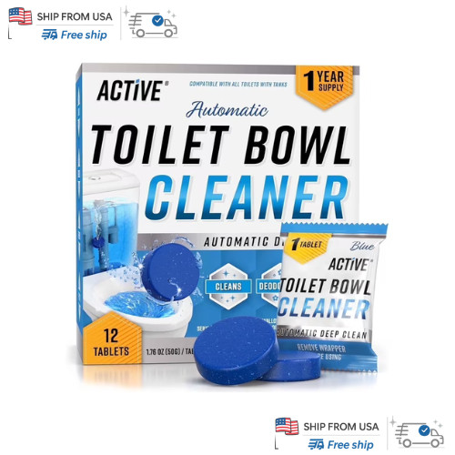 Active toilet bowl cleaner gel - bowl,