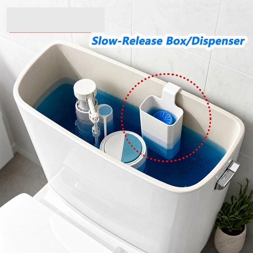 Toilet bowl cleaner buffer - toilet, box