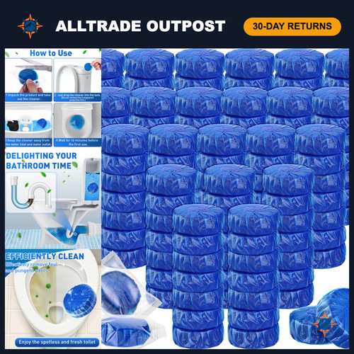 100 pack automatic toilet - pack,