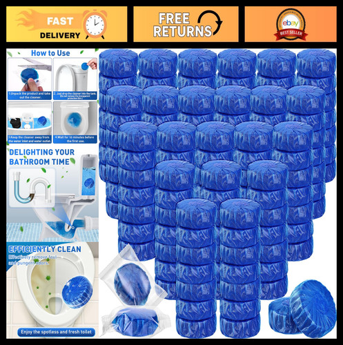 100 pack automatic toilet - 100,